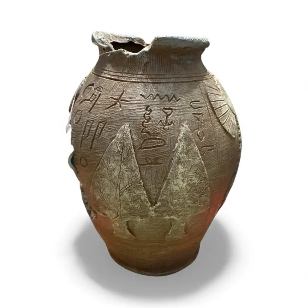 SPORN Aquatic Creations Ancient Vase aquarium ornament 6.5”x6.3”x 8.7”